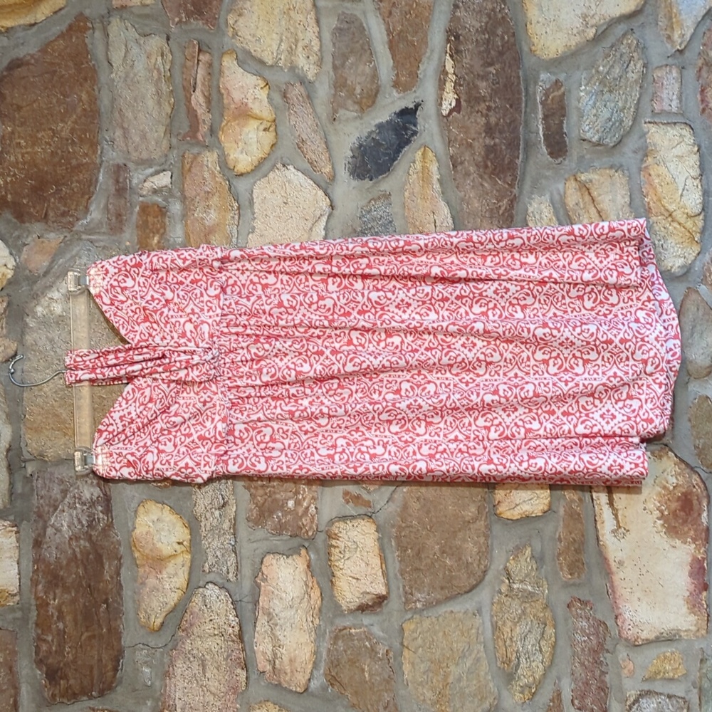 Soma Strapless Halter Patterned Summer Dress - image 2